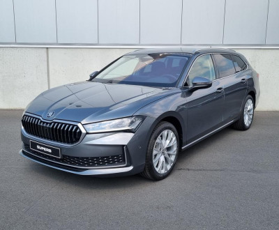 skoda superb combi grijs