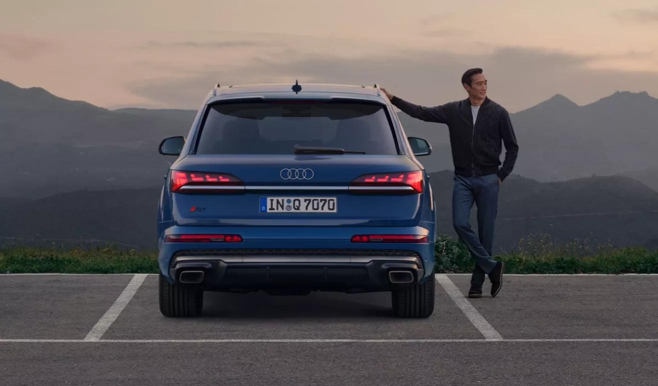 Audi Q7 achterkant