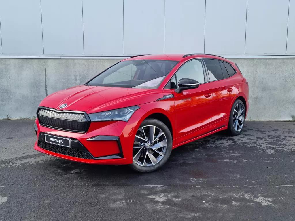 Skoda Enyaq rood